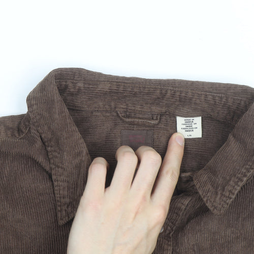 Levi's Men's Brown Corduroy Button Jacket Size L Casual