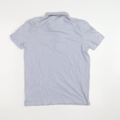 Lyle & Scott Mens Grey 2XL Cotton Polo Shirt Classic Logo