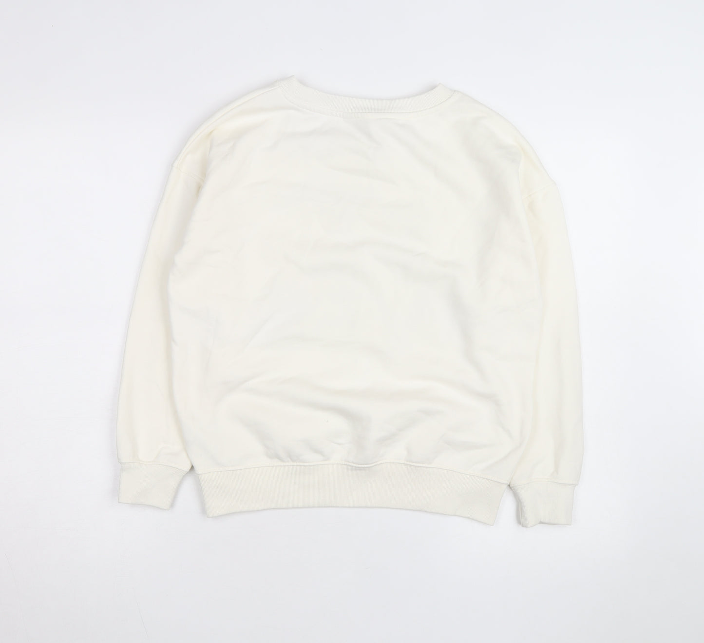 Next Men's Ivory St Ives Graphic Sweatshirt XS Regular Fit