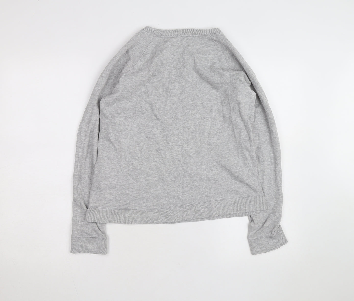 Jack Wills Women's Grey Crew Neck Sweatshirt Size 14