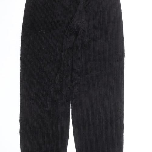 Club Montana Mens Black Corduroy Straight Jeans Size Regular