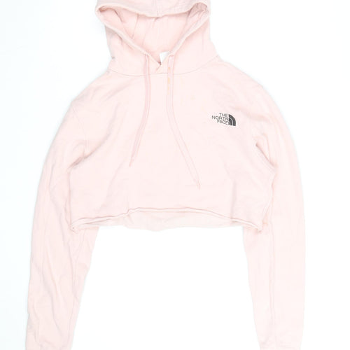 The North Face Unisex Pink Graphic Pullover Hoodie Size M