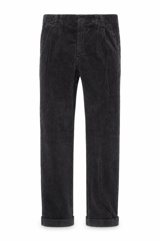 Wrangler Men's Black Corduroy Straight Jeans Size 33x31 Vintage Style