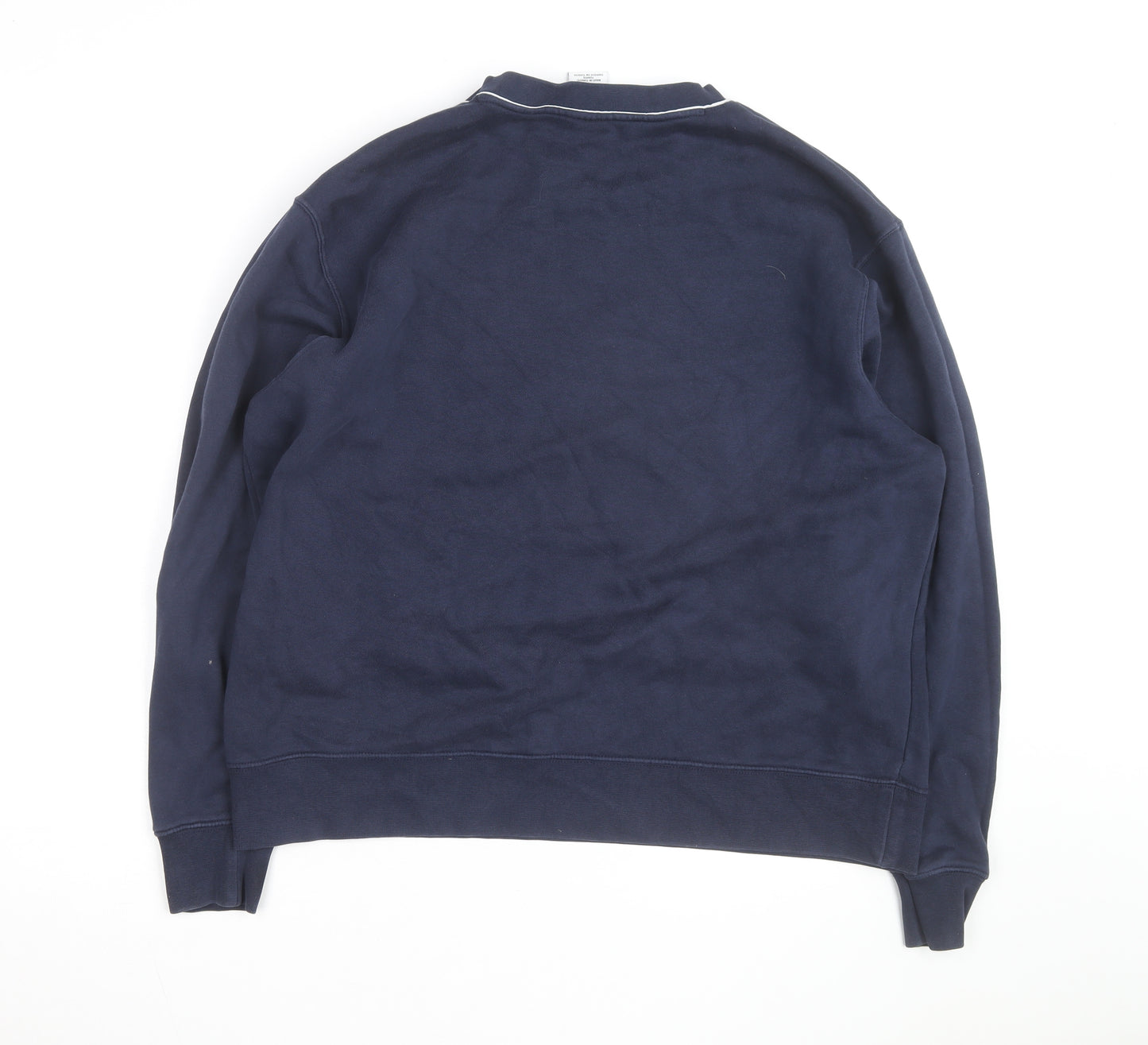 Nike Men's Blue L Pullover Sweatshirt Crew Neck Sports Fleece