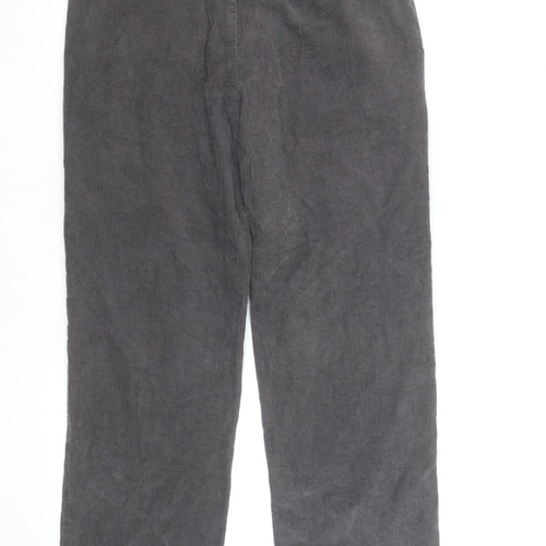 IZOD Men's Grey Corduroy Straight Fit Jeans W34 L32