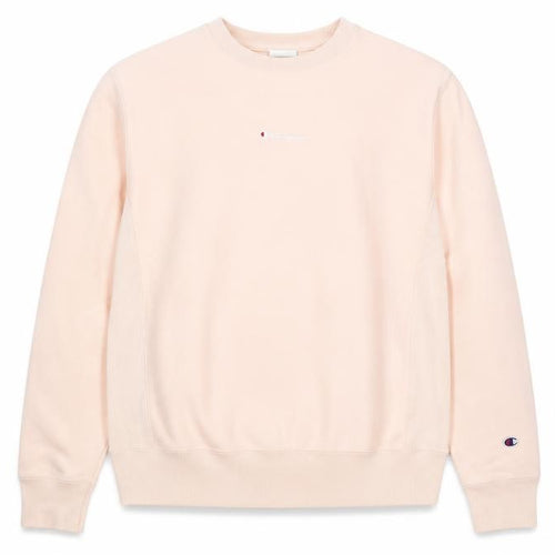 Champion Men's Beige Crew Neck Pullover Sweatshirt Medium