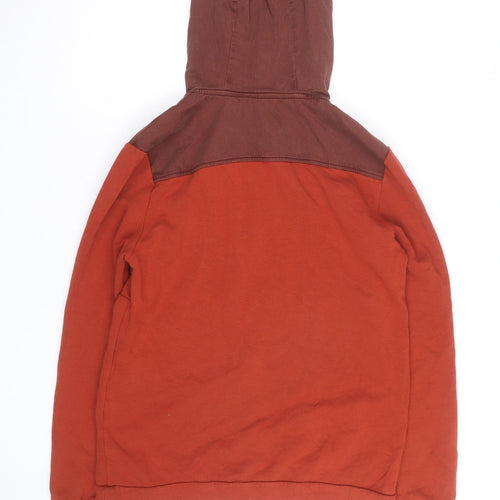 BAM Men’s Brown Half Zip Bamboo Hoodie Size M Regular Fit