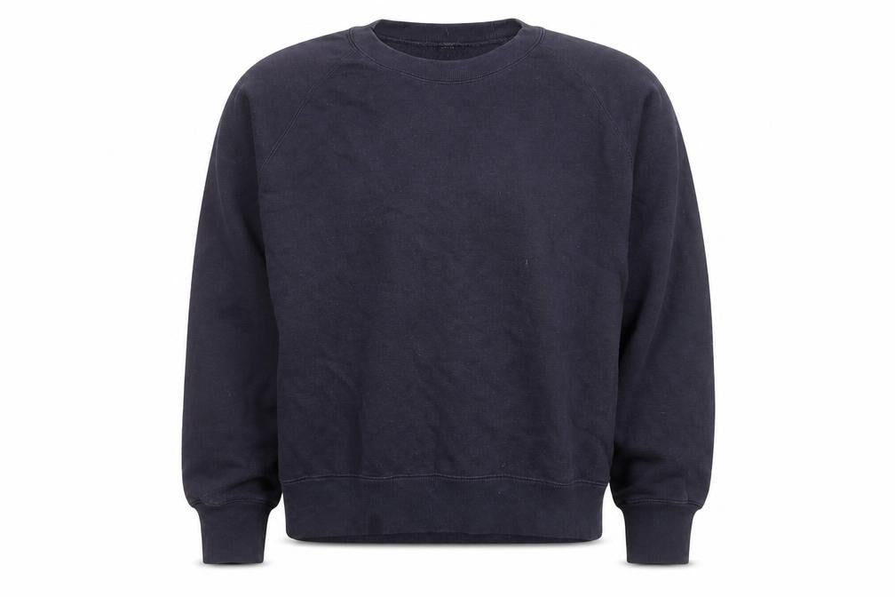 Uniqlo Men's Blue Crew Neck Pullover Sweatshirt Size M