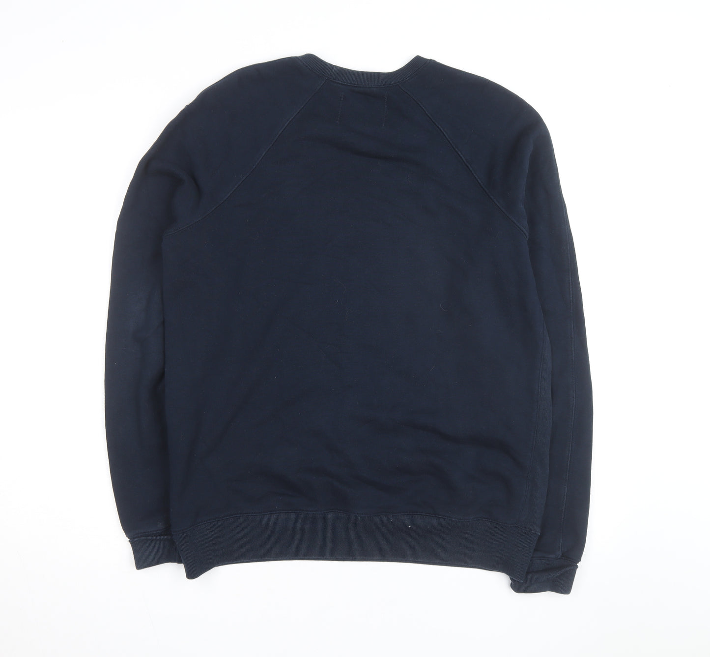 Rocky Mountaineer Men's Blue Crew Neck Pullover Sweatshirt Size L