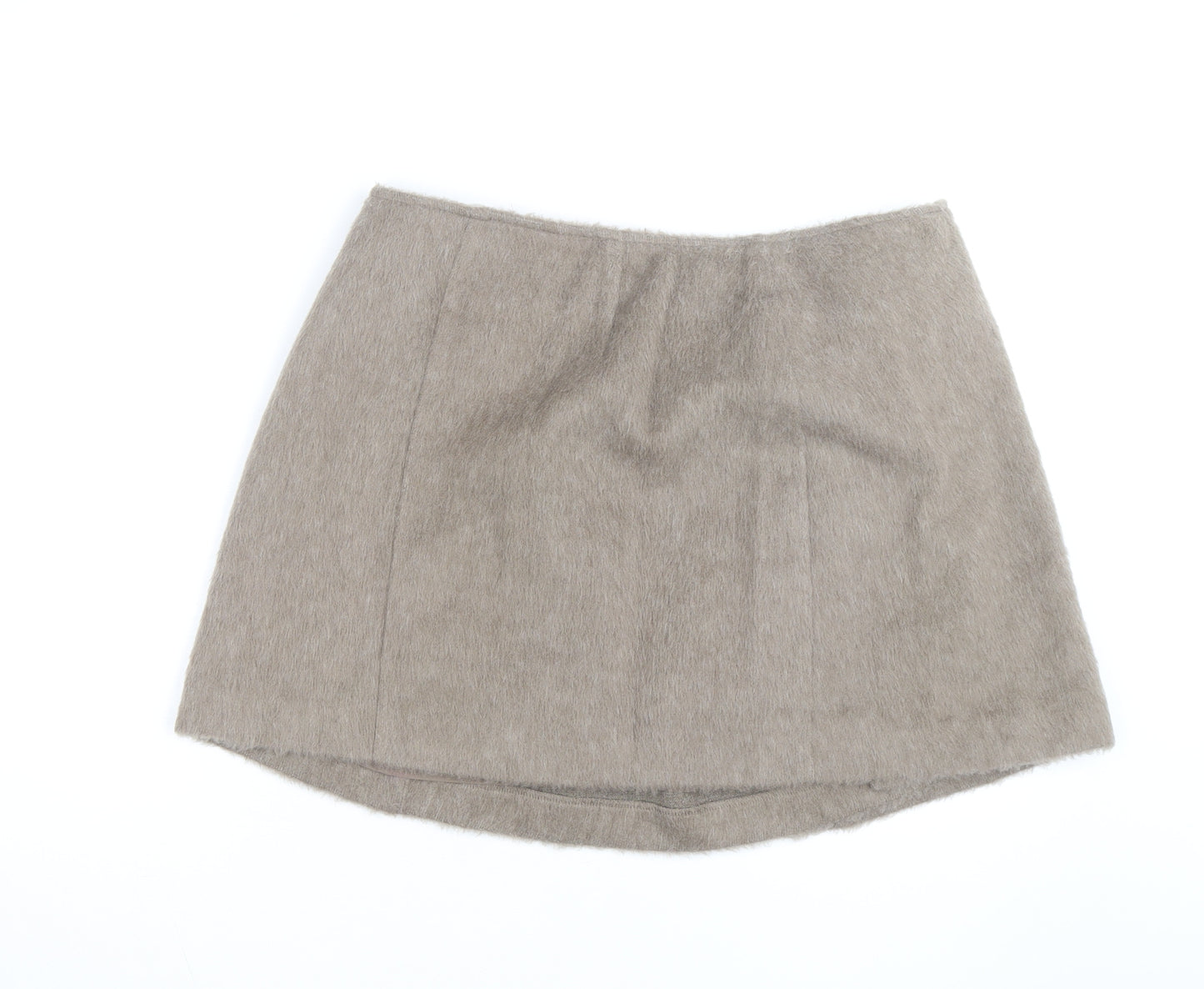 Marks and Spencer Women’s Beige Wrap Short Skirt Size 16 Lined