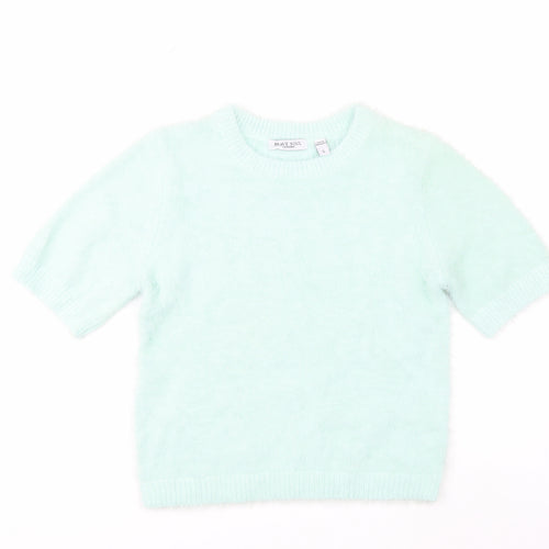 Brave Soul Women's Mint Green Short Sleeve Knit T-Shirt Size S