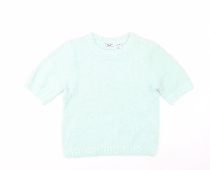 Brave Soul Women's Mint Green Short Sleeve Knit T-Shirt Size S