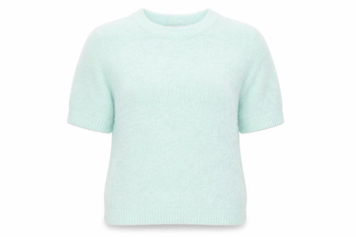 Brave Soul Women's Mint Green Short Sleeve Knit T-Shirt Size S