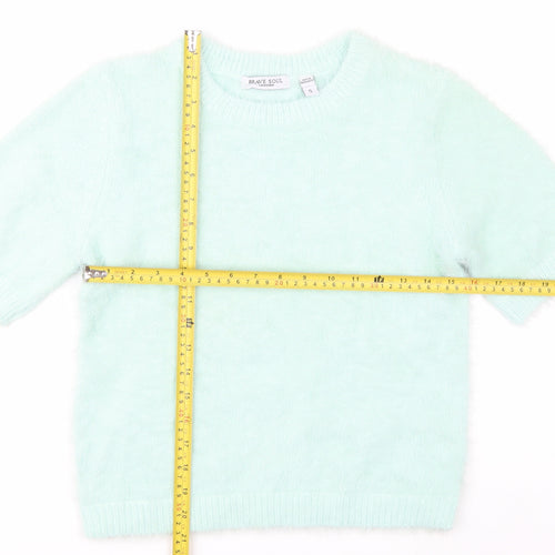 Brave Soul Women's Mint Green Short Sleeve Knit T-Shirt Size S
