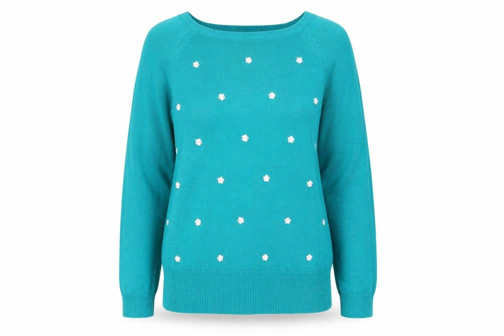 Lipsy Women’s Green Pullover Jumper UK 12 Long Sleeve Knit