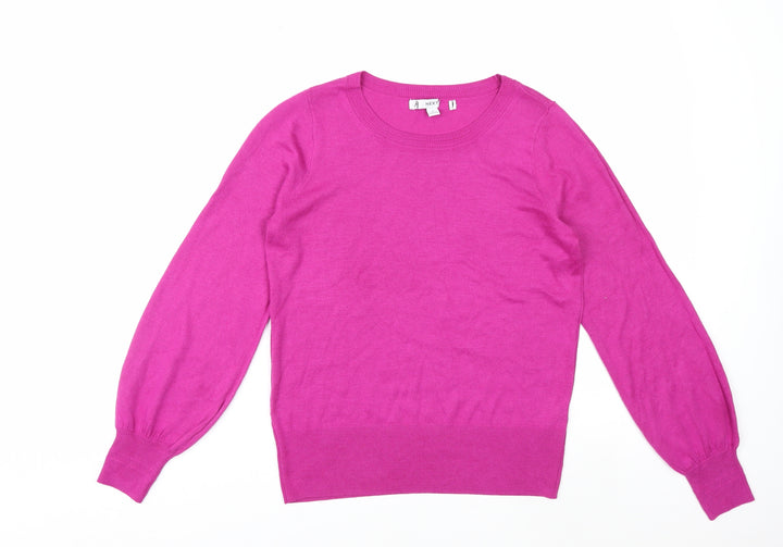 Next Women’s Pink Crew Neck Pullover Jumper Size S