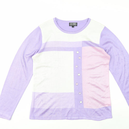 Casamia Exclusive Women's Multicoloured Cardigan Jumper Small