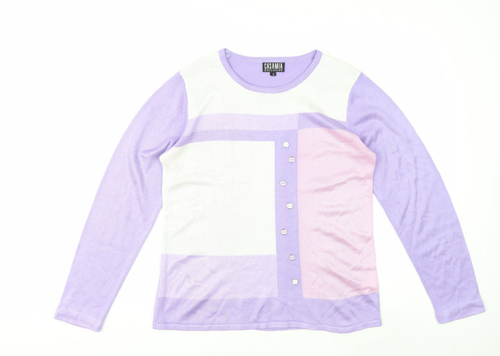 Casamia Exclusive Women's Multicoloured Cardigan Jumper Small