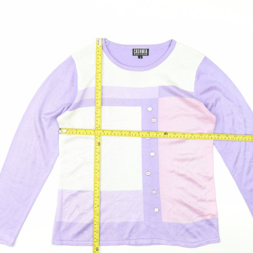 Casamia Exclusive Women's Multicoloured Cardigan Jumper Small