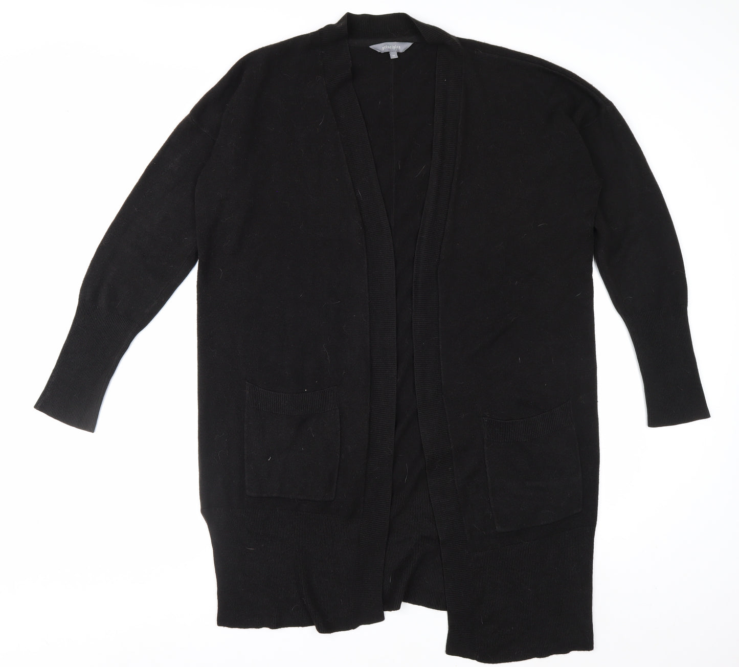 Principles Women’s Black Long Sleeve Knit Cardigan Size 16