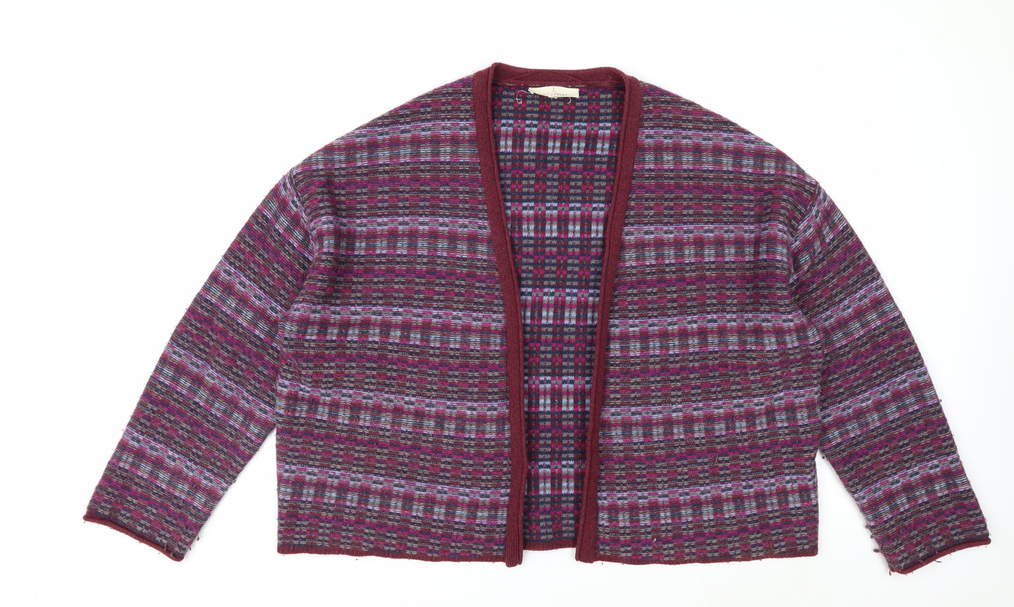 Seasalt Cornwall Women’s Multicoloured Wool Cardigan Size 16
