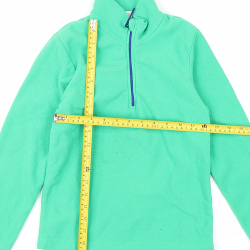 Mountain Warehouse Boys Green Fleece Pullover Sweatshirt 9-10 Years