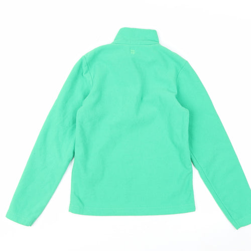 Mountain Warehouse Boys Green Fleece Pullover Sweatshirt 9-10 Years
