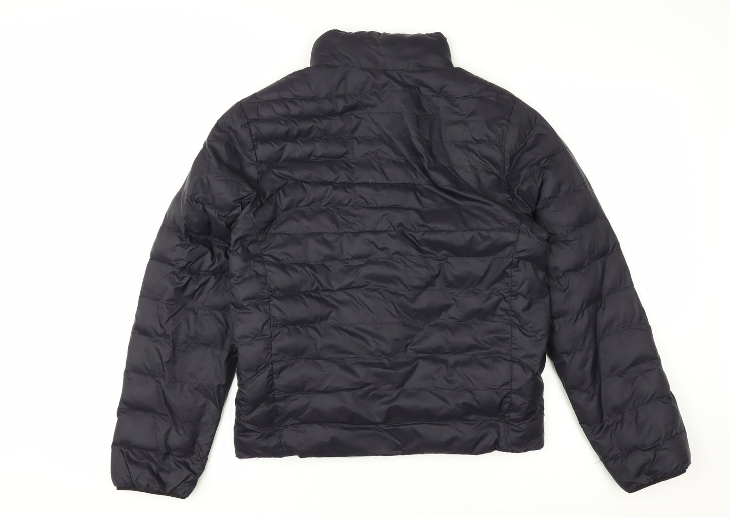 Ralph Lauren Boys Black Puffer Jacket L (14-16 Years) Nylon Full Zip