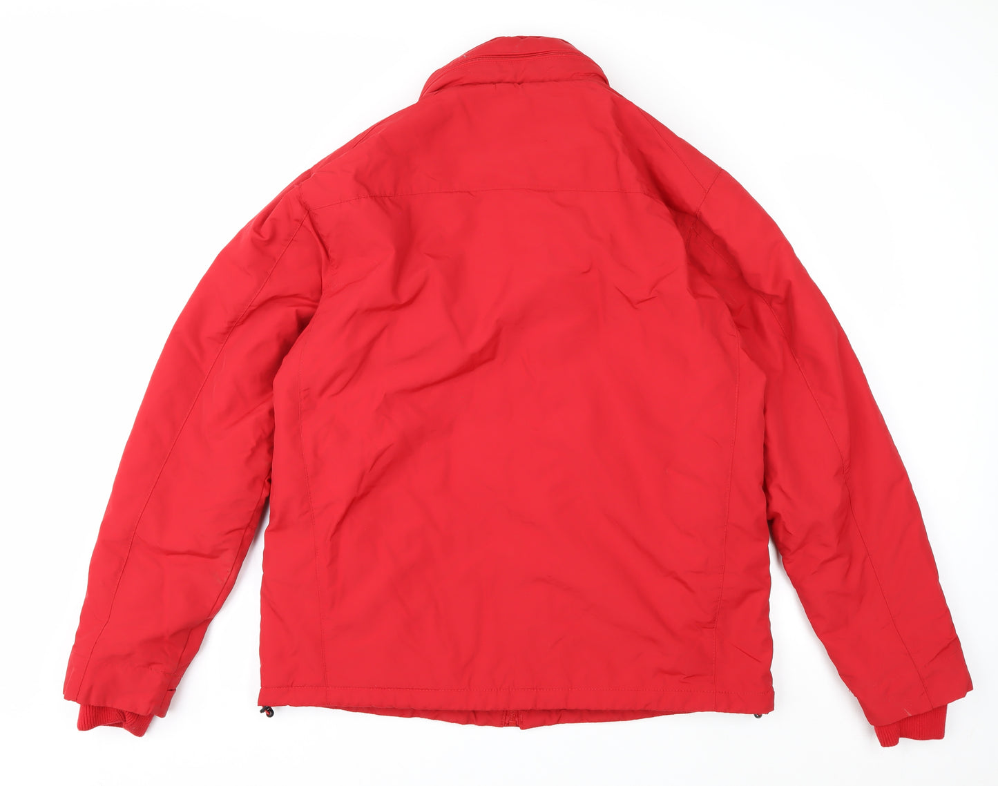 Marks and Spencer Men’s Red Puffer Jacket M Water Resistant Winter Coat