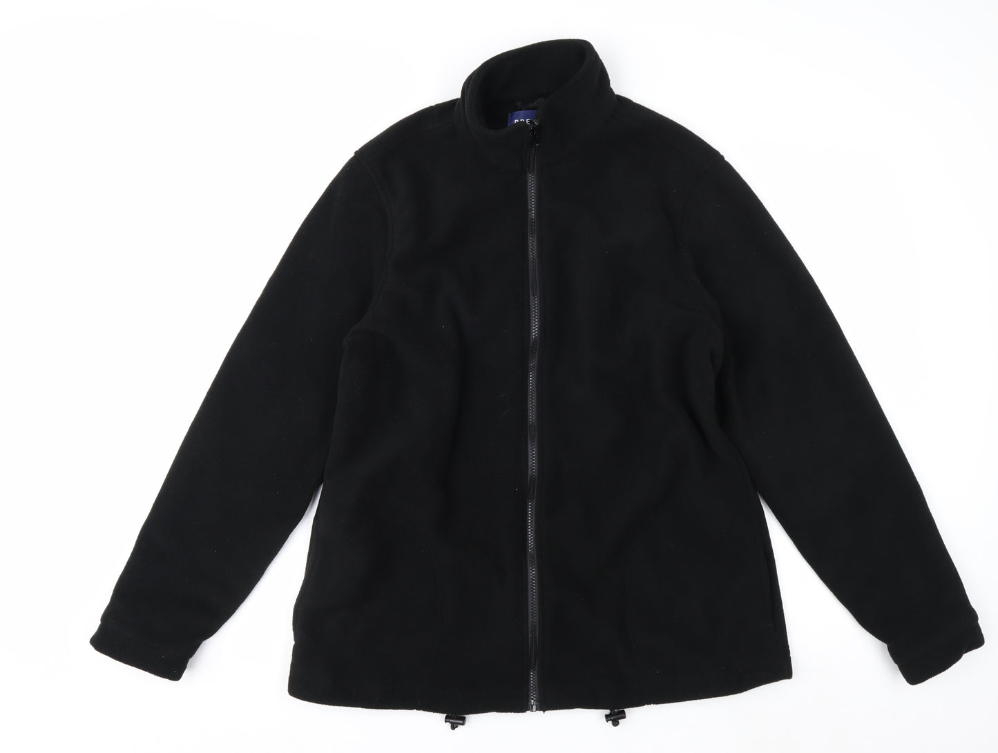 Premier Man Men's Black Fleece Full Zip Jacket Size M