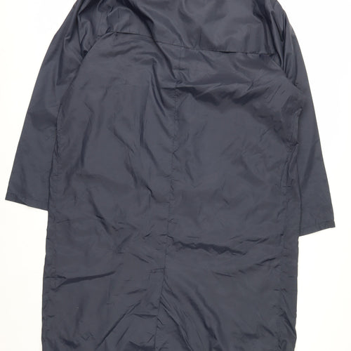 Rainstar Men's Blue M Waterproof Nylon Long Rain Coat