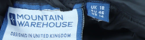 Mountain Warehouse Womens Black Quilted Padded Gilet UK 18