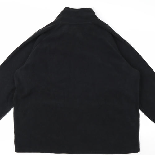 Studio Men's Black 3XL Fleece Full Zip Jacket