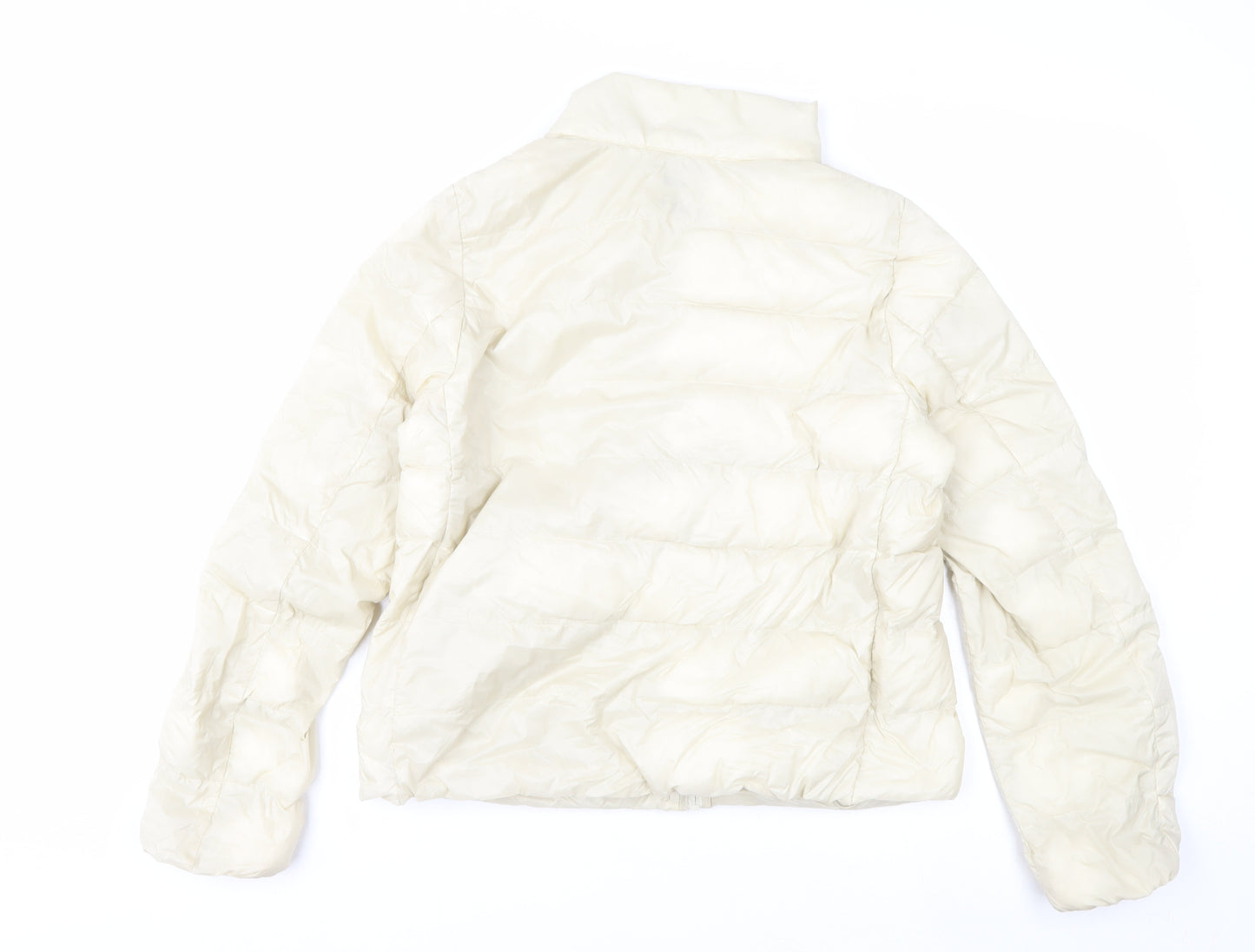 Uniqlo Women Ivory Ultra Light Down Puffer Jacket S