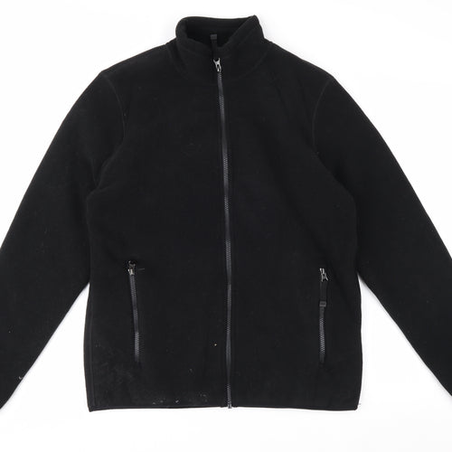 32 Degrees Heat Men's Black Fleece Full Zip Jacket Size S