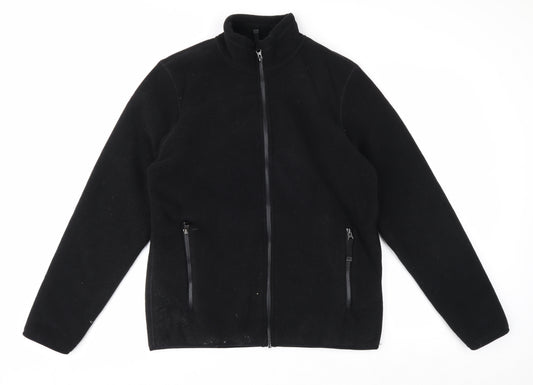 32 Degrees Heat Men's Black Fleece Full Zip Jacket Size S