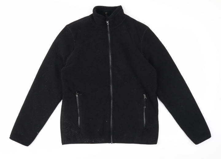 32 Degrees Heat Men's Black Fleece Full Zip Jacket Size S