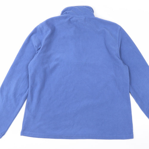 Mountain Warehouse Men's Blue Fleece Pullover Sweatshirt L
