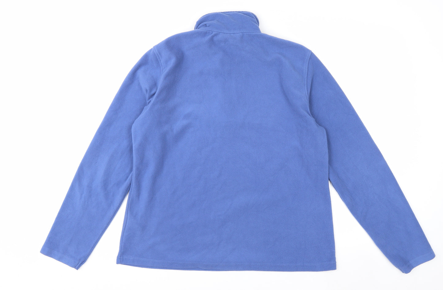 Mountain Warehouse Men's Blue Fleece Pullover Sweatshirt L
