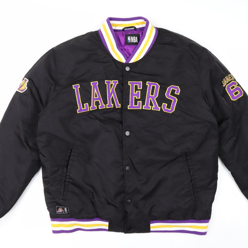 NBA Los Angeles Lakers Men's Black XL Varsity Jacket