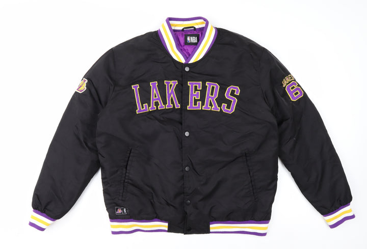 NBA Los Angeles Lakers Men's Black XL Varsity Jacket