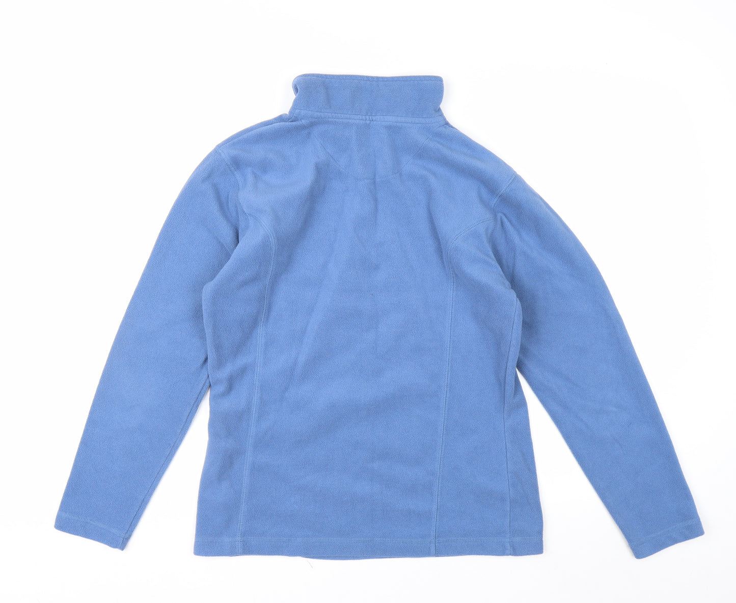 Trespass Women's Blue Fleece Pullover Sweatshirt Medium 1/2 Zip