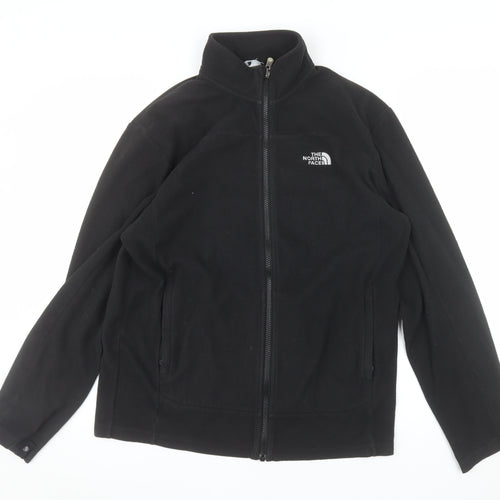 The North Face Mens Black Fleece Full Zip Jacket Size M