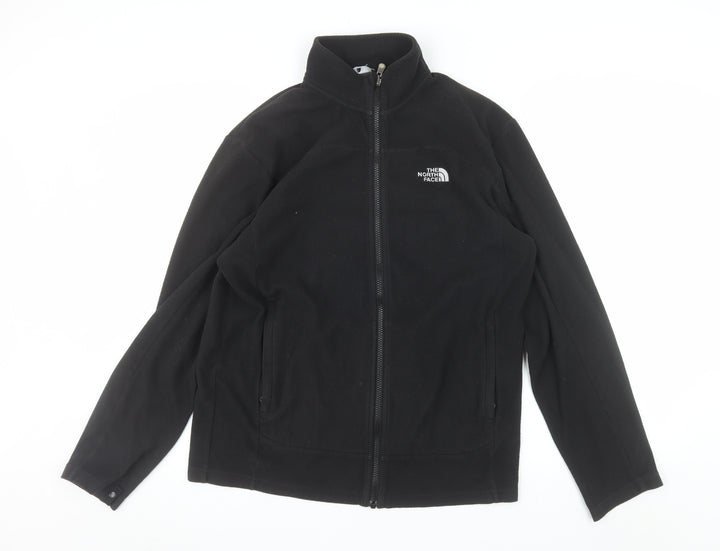 The North Face Mens Black Fleece Full Zip Jacket Size M