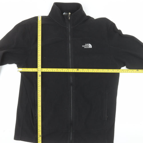 The North Face Mens Black Fleece Full Zip Jacket Size M