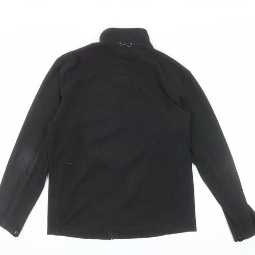 The North Face Mens Black Fleece Full Zip Jacket Size M
