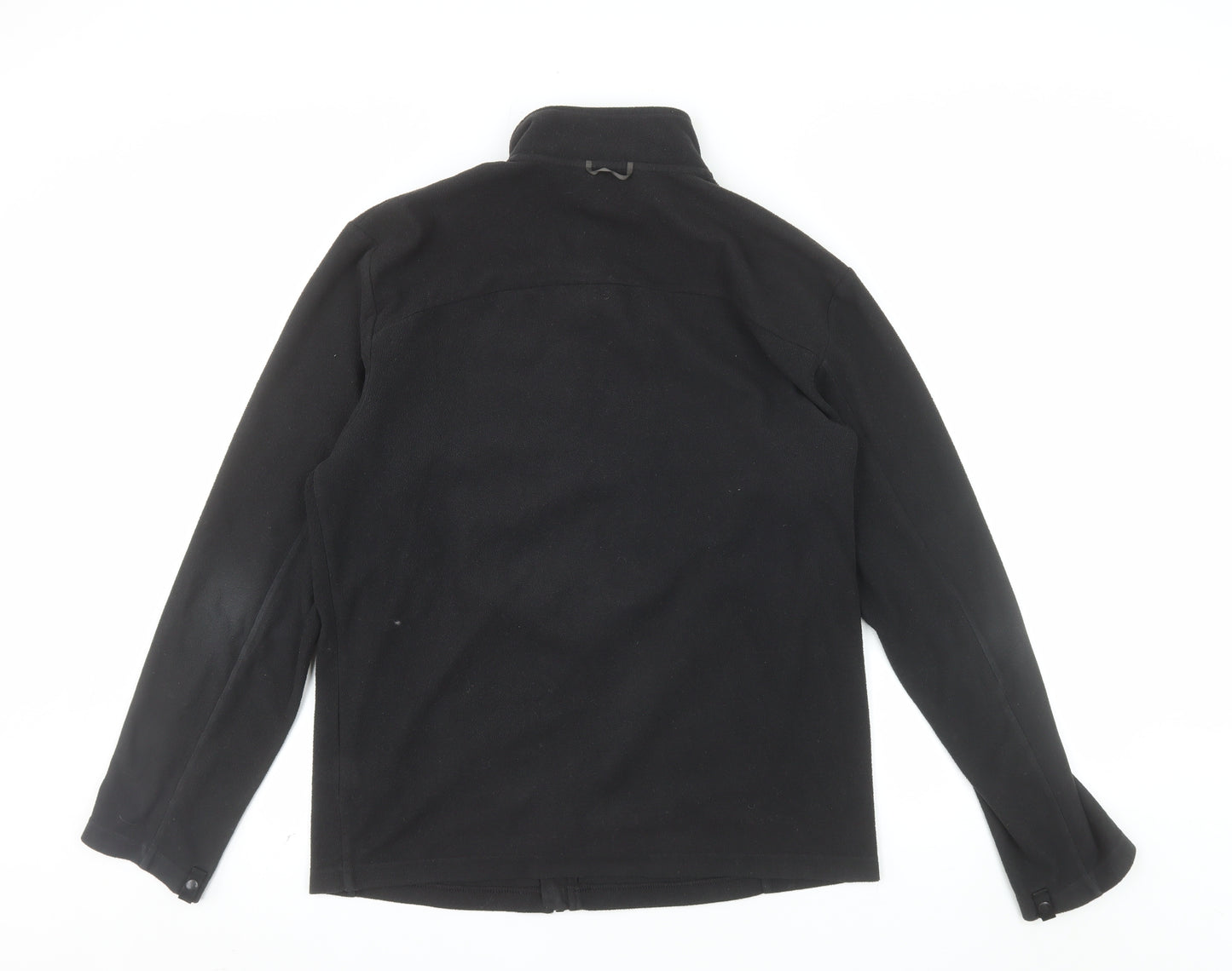 The North Face Mens Black Fleece Full Zip Jacket Size M