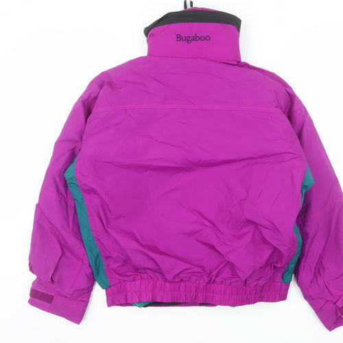 Columbia Women’s Purple Ski Jacket M Retro Bugaboo Waterproof Winter Coat