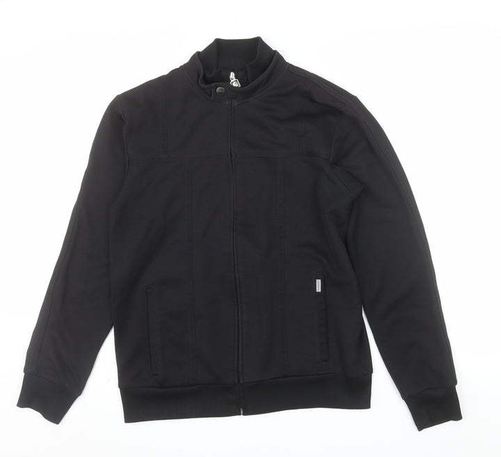 Carhartt Men's Black Bomber Jacket Size M Softshell Zip Workwear