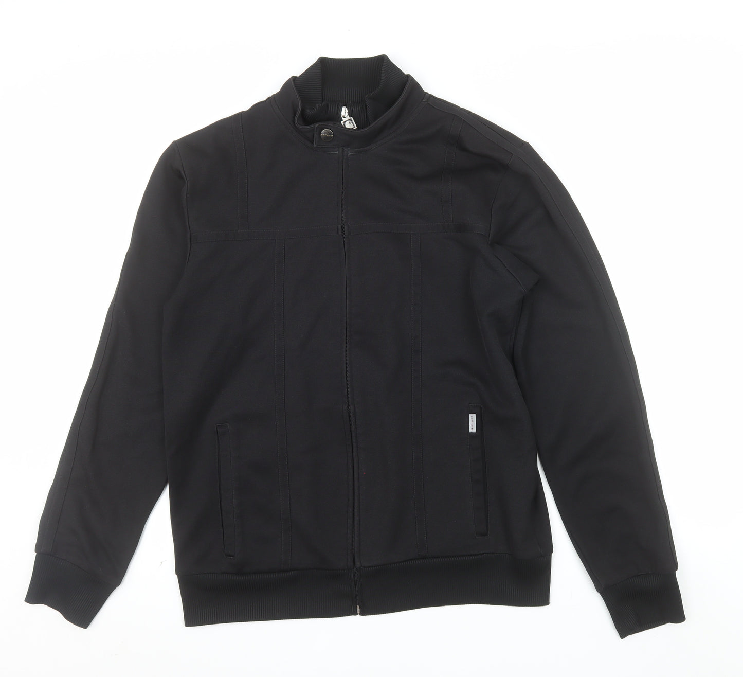 Carhartt Men's Black Bomber Jacket Size M Softshell Zip Workwear